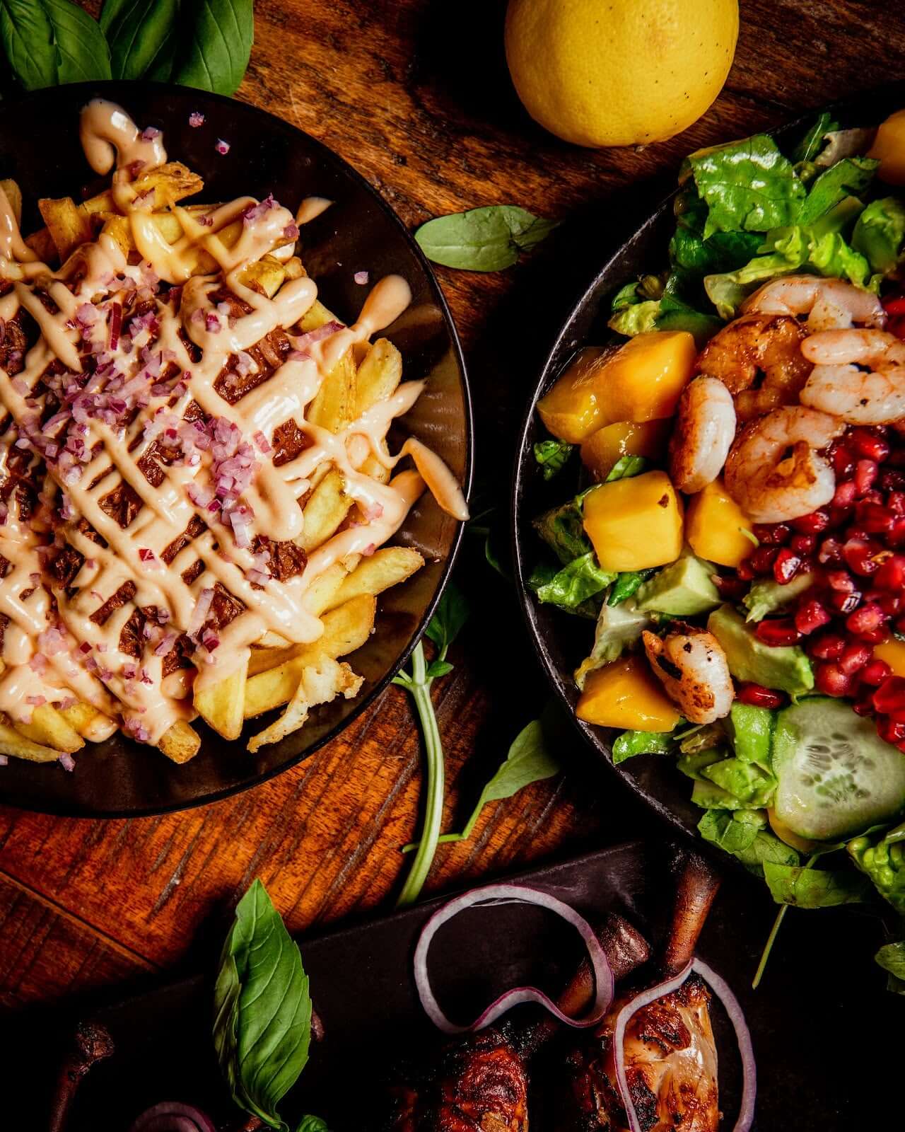 MostWandetBurger_HeavymetalFries_MostWandetBurger_MostWandetSalad